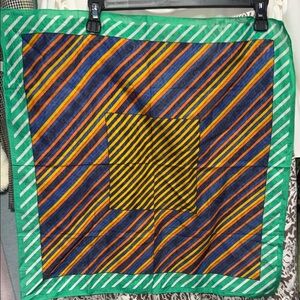 Vintage Mcm 69-70s cotton, made in Italy Scarf